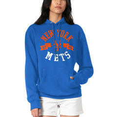 New York Mets G-III 4Her by Carl Banks Women's City Graphic Pullover Hoodie - MLB Hoodies
