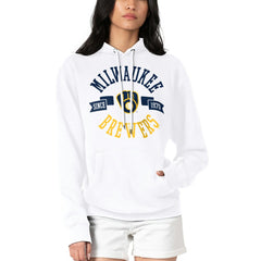 Milwaukee Brewers G-III 4Her by Carl Banks Women's City Graphic Pullover Hoodie - MLB Hoodies