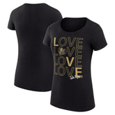 Vegas Golden Knights G-III 4Her by Carl Banks Women's Super-Slim Fit Lightweight Hockey Love T-Shirt - NHL T-shirts