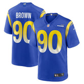 Los Angeles Rams Earnest Brown IV Team Game Jersey | NFL New