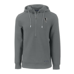 Atlanta Falcons Cutter & Buck Throwback Roam Eco Half-Zip Recycled Pullover Hoodie | NFL New