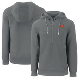 Cincinnati Bengals Cutter & Buck Throwback Roam Eco Half-Zip Recycled Pullover Hoodie | NFL Sale