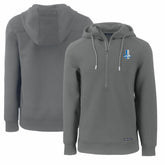 Detroit Lions Cutter & Buck Throwback Roam Eco Half-Zip Recycled Pullover Hoodie | NFL On sale