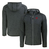 Buffalo Bills Cutter & Buck Throwback Mainsail Sweater-Knit Full-Zip Hoodie | NFL Outlet