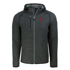 Buffalo Bills Cutter & Buck Throwback Mainsail Sweater-Knit Full-Zip Hoodie | NFL Outlet