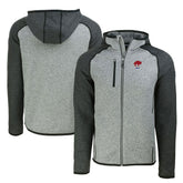 Buffalo Bills Cutter & Buck Throwback Mainsail Sweater-Knit Full-Zip Hoodie | NFL Hot