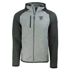 Las Vegas Raiders Cutter & Buck Throwback Mainsail Sweater-Knit Full-Zip Hoodie | NFL Discount