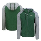 New York Jets Cutter & Buck Throwback Mainsail Sweater-Knit Full-Zip Hoodie | NFL US