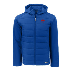 Buffalo Bills Cutter & Buck Throwback Evoke Hybrid Eco Softshell Recycled Full-Zip Hoodie Jacket | NFL On sale