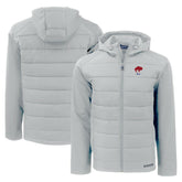 Buffalo Bills Cutter & Buck Throwback Evoke Hybrid Eco Softshell Recycled Full-Zip Hoodie Jacket | NFL On sale