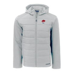 Buffalo Bills Cutter & Buck Throwback Evoke Hybrid Eco Softshell Recycled Full-Zip Hoodie Jacket | NFL On sale