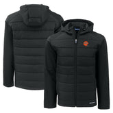 Cincinnati Bengals Cutter & Buck Throwback Evoke Hybrid Eco Softshell Recycled Full-Zip Hoodie Jacket | NFL On sale