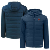 Chicago Bears Cutter & Buck Throwback Big & Tall Evoke Hybrid Eco Softshell Recycled Full-Zip Jacket | NFL On sale