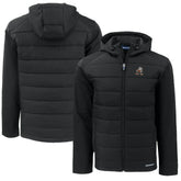 Cleveland Browns Cutter & Buck Throwback Big & Tall Evoke Hybrid Eco Softshell Recycled Full-Zip Jacket | NFL Discount