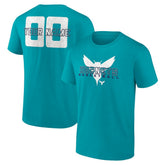 Teal Charlotte Hornets Stellar Personalized Name & Number T-Shirt | NBA