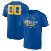 Royal Golden State Warriors Stellar Personalized Name & Number T-Shirt sale | NBA