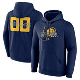Navy Indiana Pacers Stellar Personalized Name & Number Pullover Hoodie | NBA
