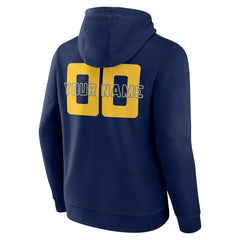 Navy Indiana Pacers Stellar Personalized Name & Number Pullover Hoodie | NBA
