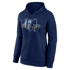 Navy Memphis Grizzlies Women's Stellar Personalized Name & Number Pullover Hoodie | NBA