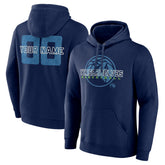 Navy Minnesota Timberwolves Stellar Personalized Name & Number Pullover Hoodie | NBA