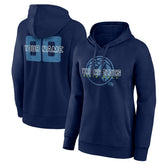 Navy Minnesota Timberwolves Women's Stellar Personalized Name & Number Pullover Hoodie | NBA