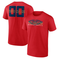 Red New Orleans Pelicans Stellar Personalized Name & Number T-Shirt | NBA