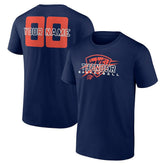 Navy Oklahoma City Thunder Stellar Personalized Name & Number T-Shirt | NBA