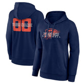 Navy Oklahoma City Thunder Women's Stellar Personalized Name & Number Pullover Hoodie | NBA