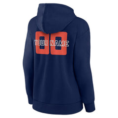 Navy Oklahoma City Thunder Women's Stellar Personalized Name & Number Pullover Hoodie | NBA