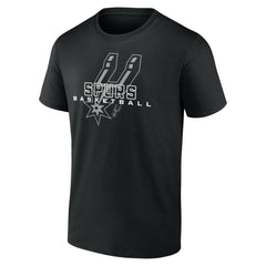 Black San Antonio Spurs Stellar Personalized Name & Number T-Shirt | NBA