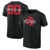 Black Toronto Raptors Stellar Personalized Name & Number T-Shirt | NBA