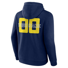 Navy Utah Jazz Stellar Personalized Name & Number Pullover Hoodie | NBA