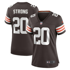 Cleveland Browns Pierre Strong Jr. Women's Team Game Jersey | NFL US
