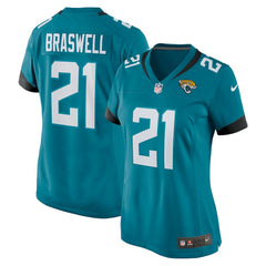 Jacksonville Jaguars Christian Braswell Women's Team Game Jersey | NFL Discount