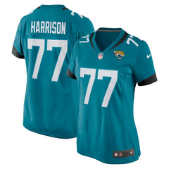 Jacksonville Jaguars Anton Harrison Women's Team Game Jersey | NFL Discount