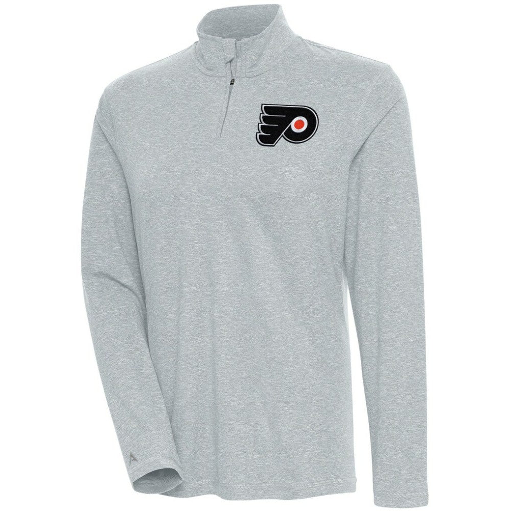 Philadelphia Flyers Antigua Women's Confront Quarter-Zip Pullover Top - NHL Pullover