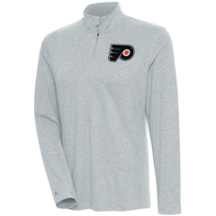 Philadelphia Flyers Antigua Women's Confront Quarter-Zip Pullover Top - NHL Pullover