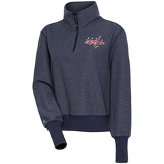 Washington Capitals Antigua Women's Upgrade Half-Zip Pullover Top - NHL Pullover