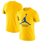Gold Golden State Warriors Essential Jumpman T-Shirt sale | NBA