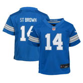 Detroit Lions Amon-Ra St. Brown Preschool Player Game Jersey | NFL Hot
