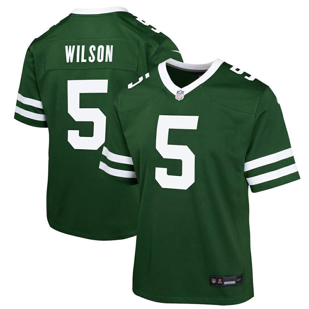 New York Jets Garrett Wilson Youth Game Jersey | NFL Online