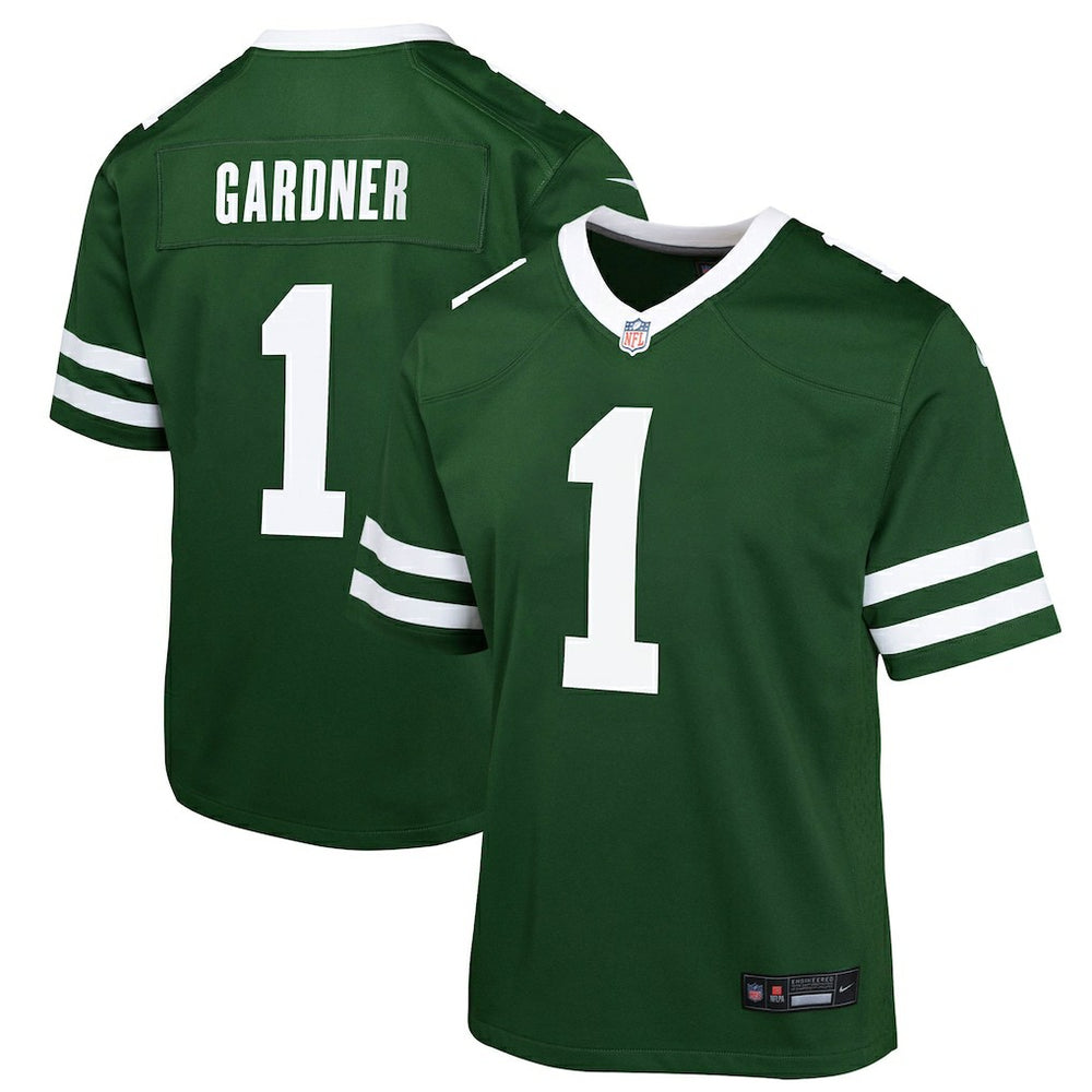 New York Jets Ahmad Sauce Gardner Youth Game Jersey | NFL On sale