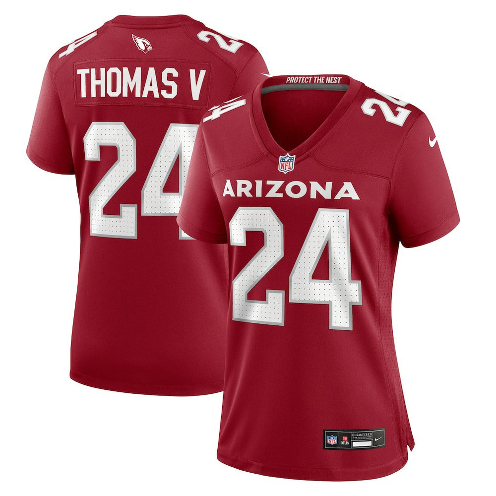 Arizona Cardinals Starling Thomas V Women's Team Game Jersey | NFL Sale
