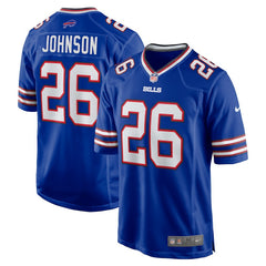 Buffalo Bills Ty Johnson Team Game Jersey | NFL US