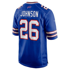 Buffalo Bills Ty Johnson Team Game Jersey | NFL US