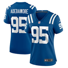 Indianapolis Colts Adetomiwa Adebawore Women's Team Game Jersey | NFL Discount