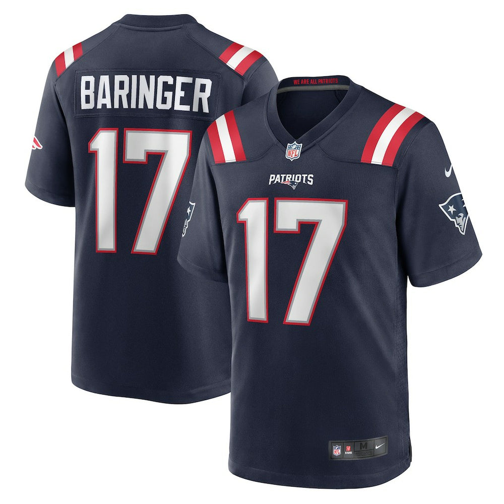 New England Patriots Bryce Baringer Team Game Jersey | NFL Hot