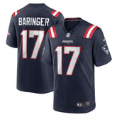 New England Patriots Bryce Baringer Team Game Jersey | NFL Hot