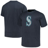 Seattle Mariners Profile Big & Tall Weathered Logo T-Shirt - MLB T-shirts