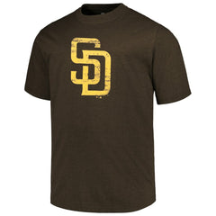 San Diego Padres Profile Big & Tall Weathered Logo T-Shirt - MLB T-shirts